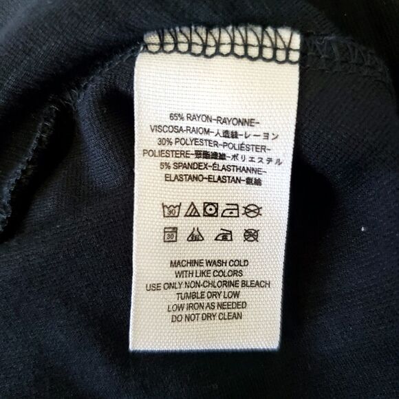 Free People Mini Dress Women's Size Medium Black Striped Cut Out Sleeveless - Picture 11 of 12